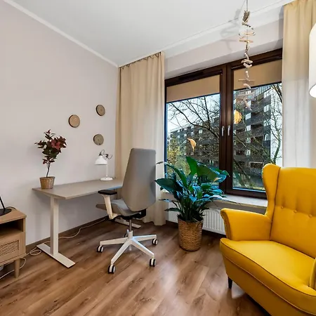 Apartman Zoliborz - Gym, Workspace, Bus Nearby - By Rentujemy *