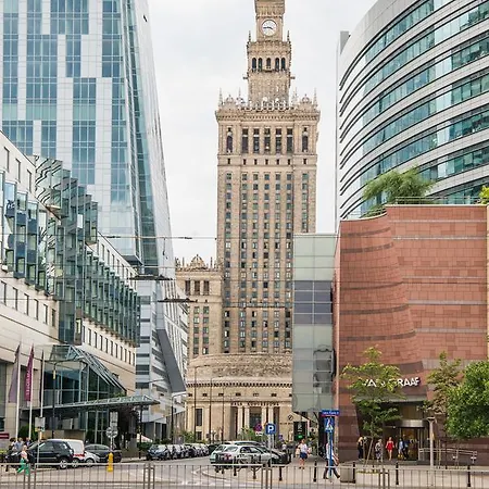 Gold Zlota - Palace Of Culture View- Netflix Lägenhet Warszawa