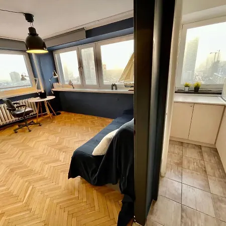Apartman Super Blue Scisle Centrum Dwie Linie Metra Netflix Wifi 300 Mbs Panorama Miasta *