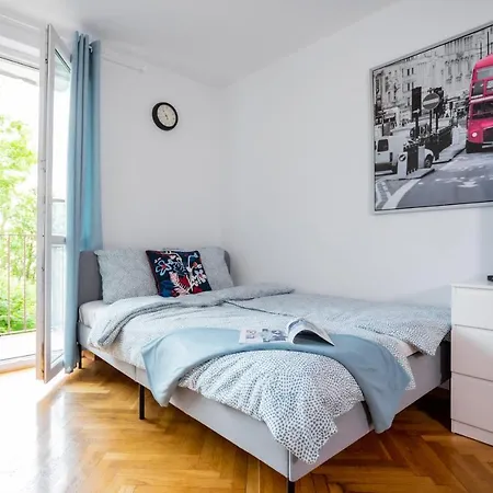 Apartment Superapart Plac Dabrowskiego 12 Warschau