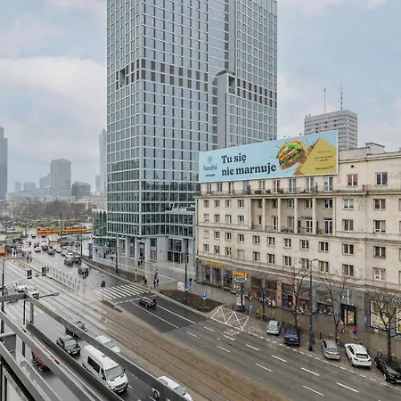 Spacious With Panoramic View Of By Renters شقة وارسو