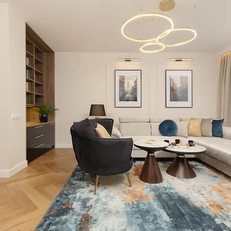 Apartmán Lux Blue Moon Center Foksal By Renters Prestige Varšava