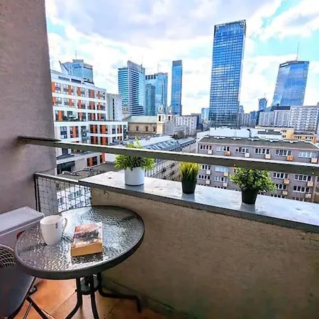 2-rm. Skyline View. Center. * Warszawa