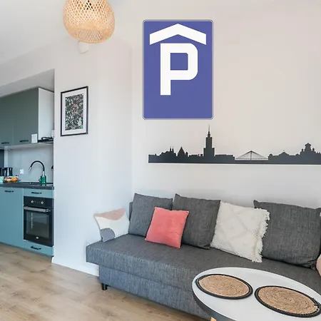 Apartment Superapart Jagiellonska 75, Parking Warsaw