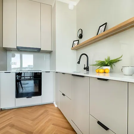 Air Conditioned In With Parking And Bathtub By Renters Warsaw