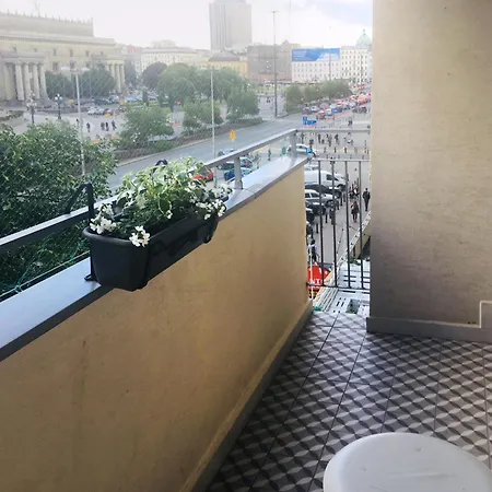 Emilka Z Widokiem Na Palac Kultury 公寓 华沙