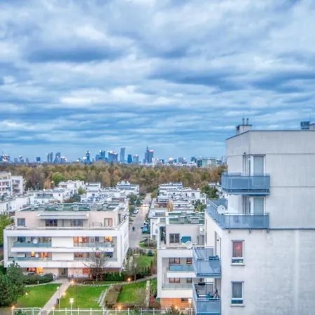 Apartment Vive Modern 3-bedroom Flat In Guarded Estate, Parking Warsaw