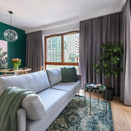Yoursecondflat Grzybowska Metropoint Апартаменты *