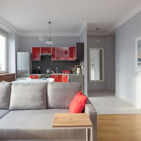 Metro Racławicka Red Apartament *