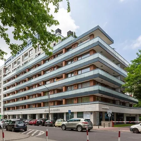 Apartament Modern With Balcony Near Hilton Warszawa
