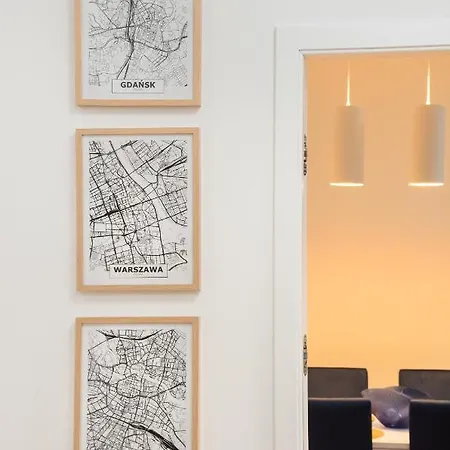 Bliska Wola Navy Blue Business Apartment