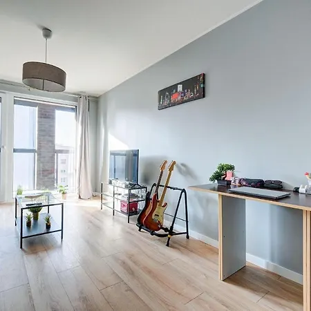 Apartment Szwedzka 4 Studio + Balcony Warsaw