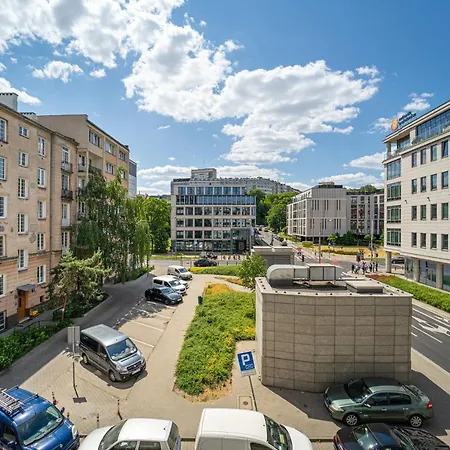 Powisle Business - Balcony, Workspace - By Rentujemy * Warsaw