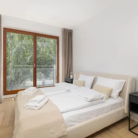 Apartment Ecru 3-bedroom Luxurious With City View Wwa22 Warsaw