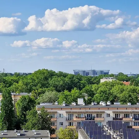 Apartment Spacious Flat With Amazing View - Fast Wifi Warsaw