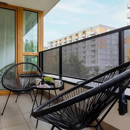 Modern With Balcony Mokotow Business Centre By Renters Apartment