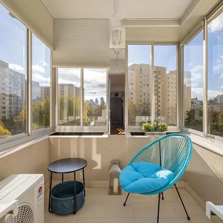 Apartment Ecru Inflancka Modern With Balcony Wwa47