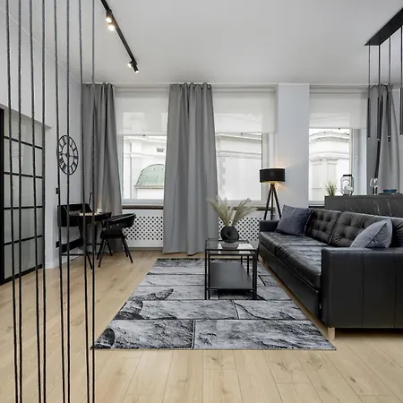 Apartament Exclusive Grey And Red In Center By Renters