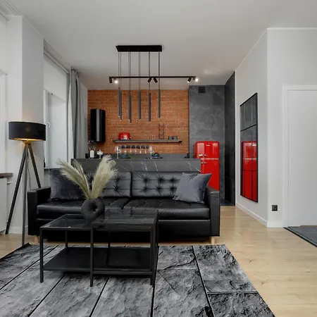Apartament Exclusive Grey And Red In Center By Renters