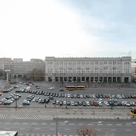 Plac Konstytucji 6 Orange - Dla 4 Osob - Bezplatny Parking - Free Parking - Piekny Widok Na Panorame Warszawy * 바르샤바