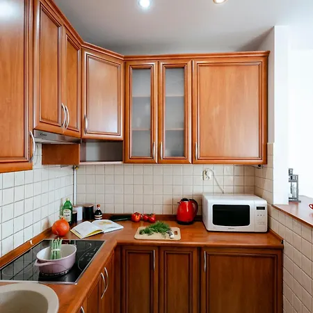 아파트 Plac Konstytucji 6 Orange - Dla 4 Osob - Bezplatny Parking - Free Parking - Piekny Widok Na Panorame Warszawy 바르샤바