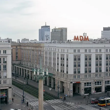 Plac Konstytucji 6 Orange - Dla 4 Osob - Bezplatny Parking - Free Parking - Piekny Widok Na Panorame Warszawy * 바르샤바