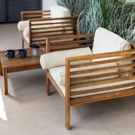 Ecru 3-bedroom Luxurious With City View Wwa22 Apartment *