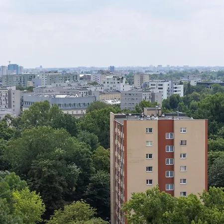 On The 15th Floor With A View Of The Panorama By Renters Apartment Warsaw