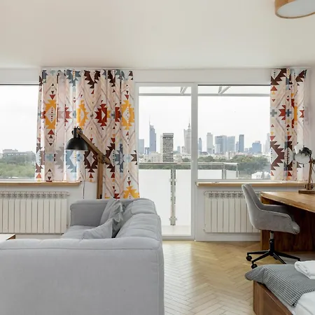 On The 15th Floor With A View Of The Panorama By Renters * Warsaw