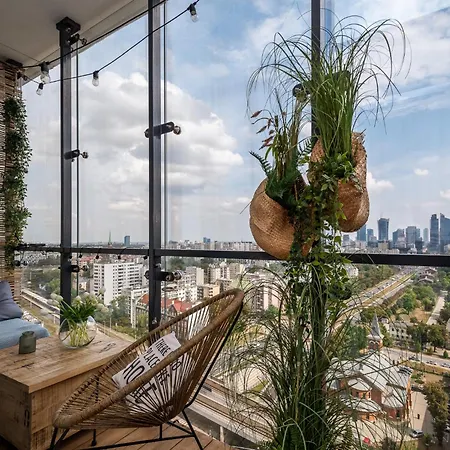 Panorama Wiev 17th Floor Kasprzaka 29 By Perfect * Warsaw
