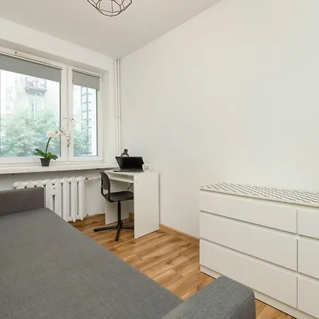 Merliniego Trendy With Desk By Renters Apartment Warsaw