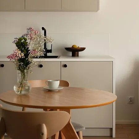 Cozy In Japandi Style With Parking Modlinska Zeran, Apartment