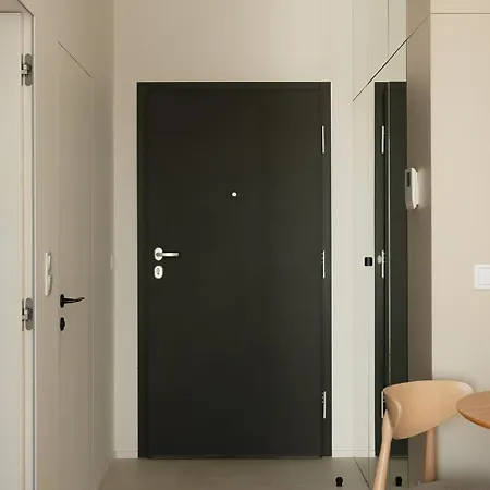 Cozy In Japandi Style With Parking Modlinska Zeran, Apartment