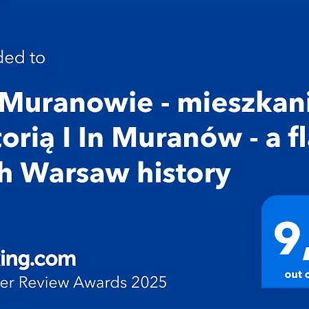 Na Muranowie - Mieszkanie Z Historia I In Muranow - A Flat With History Apartament *