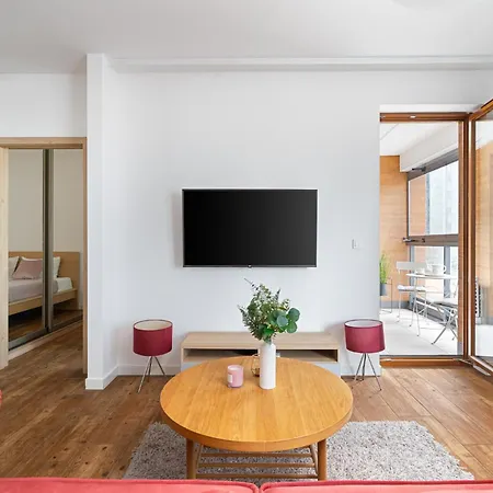 Apartment Golden - Big In Luxury Building Near Metro Station-grzybowska 85-5