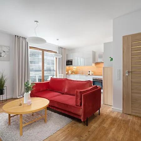 Golden - Big In Luxury Building Near Metro Station-grzybowska 85-5 Apartment