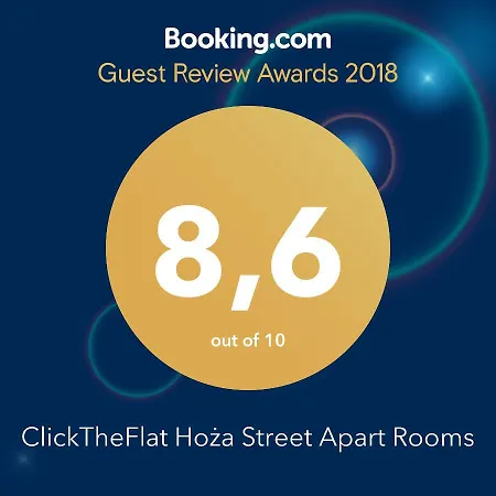 Хостел Clicktheflat Hoza Street Варшава
