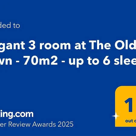 Elegant 3 At The Old Town - 70m2 - Up To 6 Sleeps * ワルシャワ