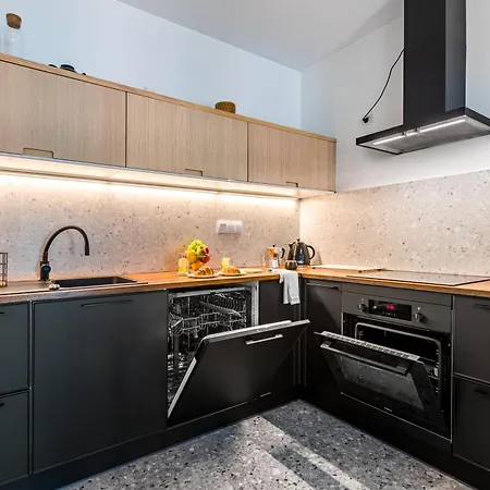 Szmulki Loft By Aparo - Metro, Koneser, Stare Miasto, Dworce, Spacer Nad Wisla, Winda, Balkon Appartement Warschau