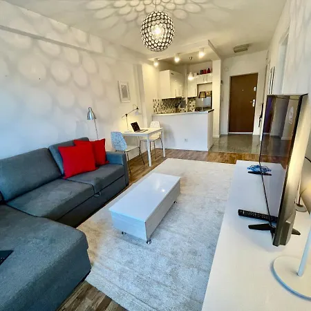 Appartement Decor 2 Metro Fast Wifi 55'tv Netflix Hbo Cozy Warschau