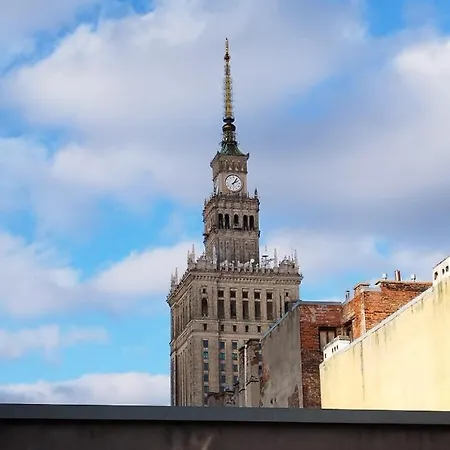 Apartment Super Central Flat With Balcony And View Of The Palace -50m From Marriott Warschau