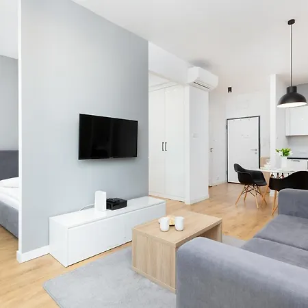 Wola Pet-friendly With Ac Slawinska By Renters * 华沙