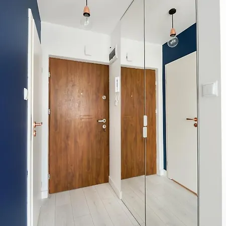 Zlota Blue Modern Apartmán Varšava