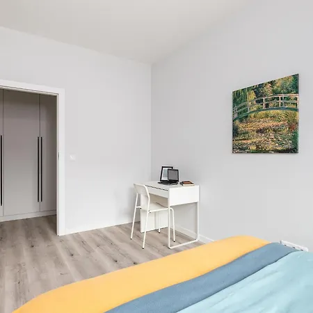 Apartament Superapart Herbu Janina 4, Wilanow, Szpital Medicover, Paley, Parking Warszawa