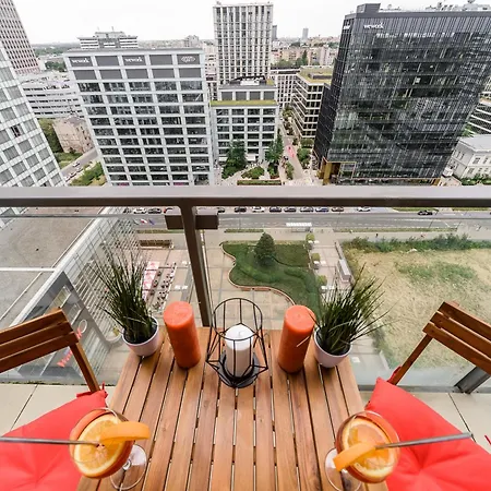 Luxury In Platinum Tower Daire Varşova