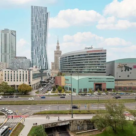 Przytulne W Centrum Warszawy Z Widokiem Na Miasto, Wanna I Balkonem By Rent Like Apartmán Varšava