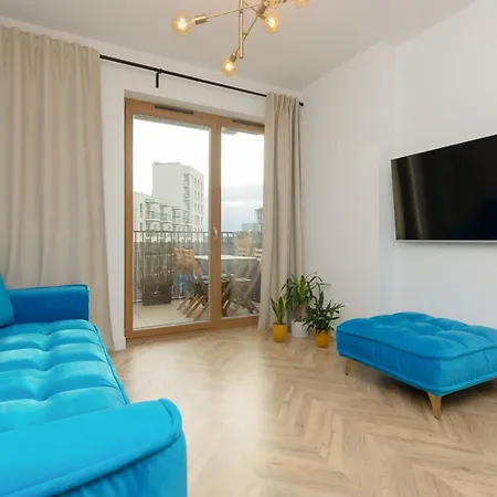 Lägenhet Stylish Zdziechowskiego With Parking & Office By Renters
