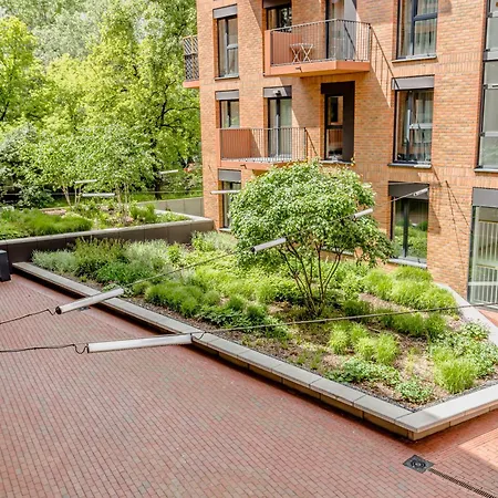아파트 Szmulki Loft By Aparo - Metro, Koneser, Stare Miasto, Dworce, Spacer Nad Wisla, Winda, Balkon 바르샤바