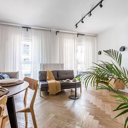 Szmulki Loft By Aparo - Metro, Koneser, Stare Miasto, Dworce, Spacer Nad Wisla, Winda, Balkon 아파트 바르샤바
