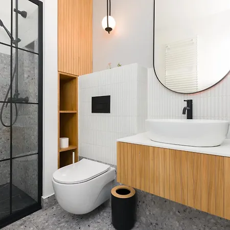 Szmulki Loft By Aparo - Metro, Koneser, Stare Miasto, Dworce, Spacer Nad Wisla, Winda, Balkon * 바르샤바
